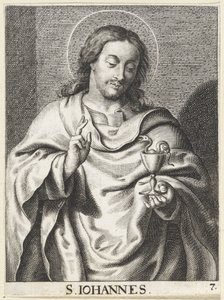 H. Johannes der Evangelist von Schelte Adamsz. Bolswert (possibly)
