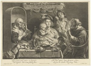 Wie die Alten sungen, so zwitschern die Jungen von Schelte Adamsz. Bolswert