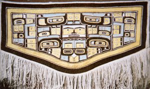 Chilkat-Decke, Tlingit-Stamm