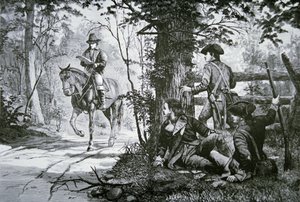 Die Gefangennahme von Major John Andre