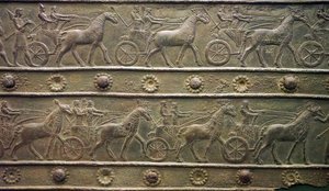 Balawat-Tore aus dem alten Assyrischen Reich von School Assyrian