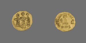 Solidus (Münze) von Heraclius, 638 n. Chr. - 641 n. Chr. von School Byzantine