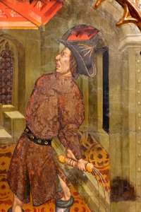 Altarbild von Sant Miquel, Jaume Cirera, Guillem Talarn