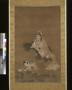 Avalokitesvara (Guanyin) auf Lotus von School Chinese