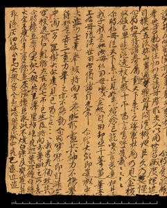Fragment aus Dunhuang, Or. 8210S 4270 verso 3 von School Chinese