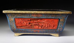 Jardiniere, Qianlong-Periode (1736-95) von School Chinese