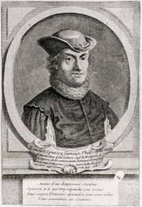 Porträt von Baruch oder Benedict Spinoza (1632-77), niederländischer Philosoph (Gravur)