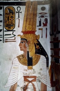 Luxor, Theben: Porträt von Nefertari (RAMSES II)