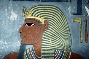 Luxor, Theben: Tal der Könige. Grab von Horemheb, ägyptischer Pharao der 19. Dynastie von School Egyptian