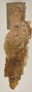 Porträt-Schleier eines jungen Mannes, erste Hälfte des 4. Jahrhunderts von School Egyptian