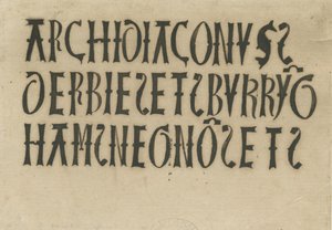 Barton under Needwood Church - Inschriften