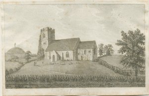 Castle Church - Kirche: Gravur, nd [?18. Jh.] (Druck)