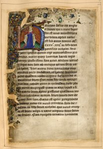 Historisierte Initiale von Heinrich VI. von School English