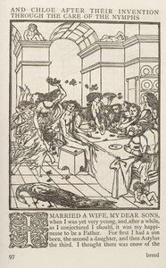 Daphnis und Chloe, Longus (Druck) von School English