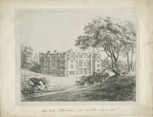Keele Hall: Lithografie