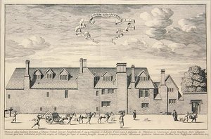 Novum Hospitium im Jahr 1369 von School English