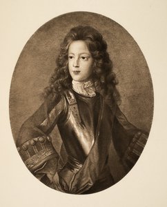 Prinz James Francis Edward Stuart, pub. 1902 (Kollotypie) von School English