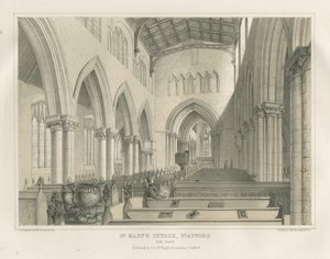 Stafford - Innenraum der St. Mary
