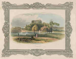 Tamworth Castle: Stahlstich (getönt), nd [ca. 1841] (Druck) von School English