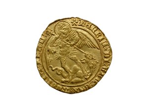 Tudor-Münze aus dem Asthall-Hort von School English