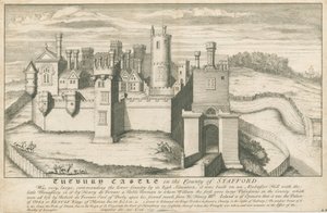 Tutbury Schloss von School English