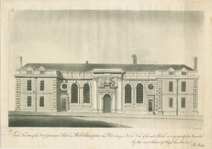 Wolverhampton - Gymnasium: Gravur, nd [1797] (Druck) von School English
