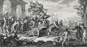 Der Triumph von Jean-Philippe Rameau (1683-1764) - englischer Komponist, Cembalist, Organist und Musiktheoretiker von School French