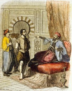 Miguel Cervantes vor Azan Baja