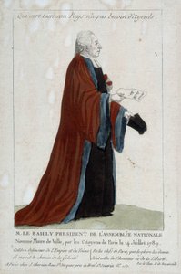 Herr Le Bailly, Präsident der Nationalversammlung von School French