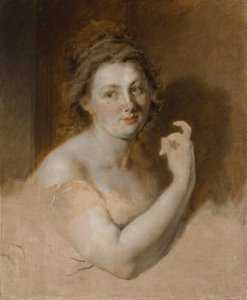 Skizze einer Frau von School French