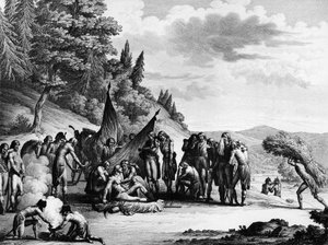 Krieg der Französischen Revolution: Tod des französischen Armeegenerals François Séverin Marceau (1769-1796) in Altenkirchen, Deutschland am 21. September