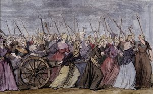 Frauenmarsch auf Versailles, 5. Oktober