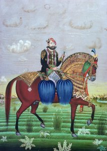 Maharaja Jai Singh II von Jaipur (1699-1743) von School Indian