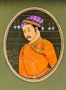 Miniaturmalerei von Kaiser Jahangir Indien Asien von School Indian