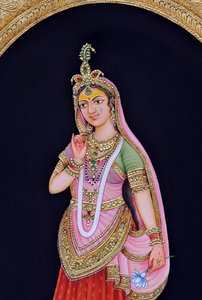 Miniaturmalerei von Radha