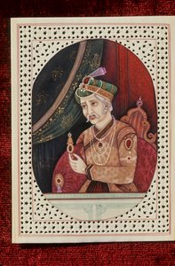 Porträt von Akbar