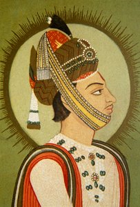 Porträt von Maharaja Jay Singh III, Jaipur, Rajasthan, Indien von School Indian