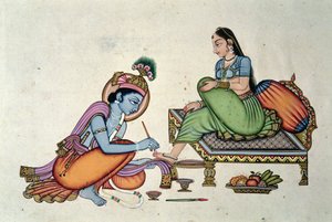 Radha und Krishna