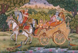 Radha und Krishna von School Indian