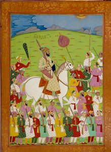 Sultan Akbar und der Hof von Shah Alem. Indische und persische Miniaturen in 