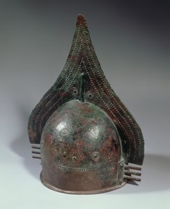 Bronzehelm, Villanovanische Periode, 2. Hälfte des 8. Jahrhunderts v. Chr.