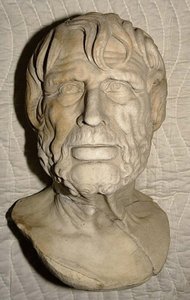 Büste von Seneca von School Italian