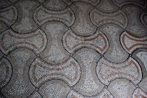 Detail der Bodendekoration