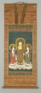 Buddha und zwei Bosatsu