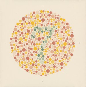 Ishihara-Farbtest zur Erkennung von Farbenblindheit von School Japanese