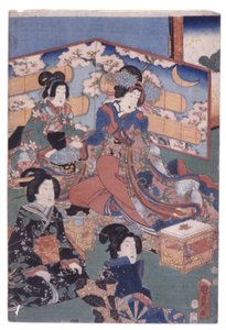 Luxuriöse Innenszene (Trip) von School Japanese