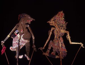 Wayang Kulit. Java-Puppen. Jean François Hubert Sammlung. Paris