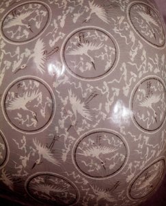 Koreanische Kunst: Vase Detail 