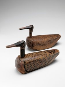 Paar Hochzeitenten (kirogi), Joseon-Dynastie, ca. 1900