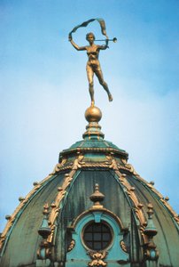 Belgien, Brüssel, Grand Place, Brothaus (Detail)